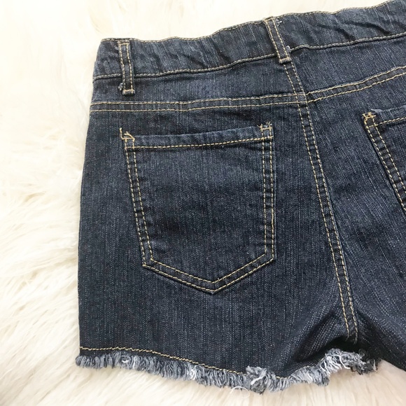 AVIVA jeans shorts bling pockets Stretch Junior 7 - Picture 4 of 8